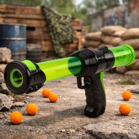 DWA PISTOLETY KARABINY NA MIĘKKIE KLUKI PIANKOWE 24SZT. AIRBALL BLASTER