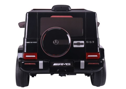 AUTO NA AKUMULATOR DLA DZIECKA MERCEDES G63 S306-1 LED MP3 SKÓRA EVA PILOT