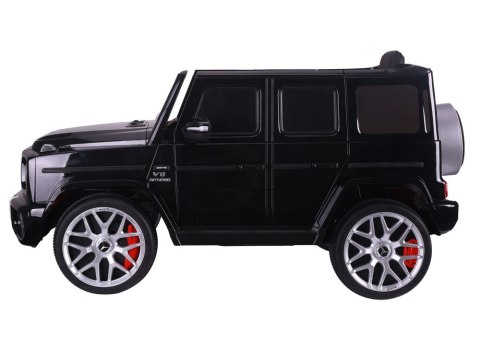 AUTO NA AKUMULATOR DLA DZIECKA MERCEDES G63 S306-1 LED MP3 SKÓRA EVA PILOT