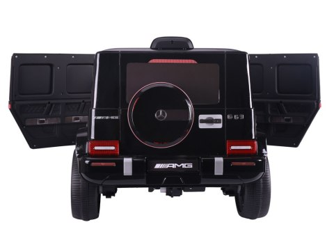 AUTO NA AKUMULATOR DLA DZIECKA MERCEDES G63 S306-1 LED MP3 SKÓRA EVA PILOT
