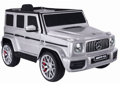 AUTO NA AKUMULATOR DLA DZIECKA MERCEDES G63 S306-1 LED MP3 SKÓRA EVA PILOT