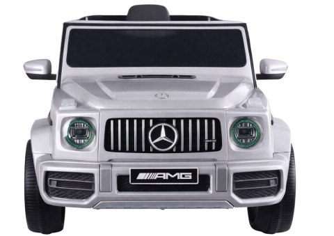 AUTO NA AKUMULATOR DLA DZIECKA MERCEDES G63 S306-1 LED MP3 SKÓRA EVA PILOT