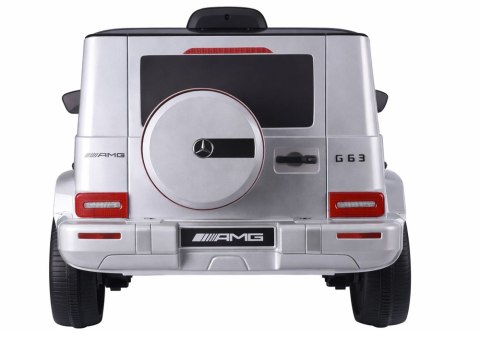 AUTO NA AKUMULATOR DLA DZIECKA MERCEDES G63 S306-1 LED MP3 SKÓRA EVA PILOT