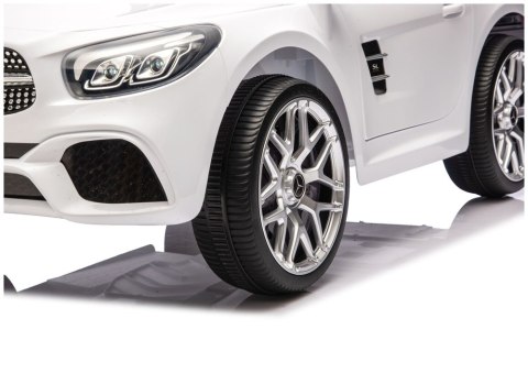 AUTO NA AKUMULATOR DLA DZIECKA MERCEDES SL500 S506 LED MP3 SKÓRA EVA PILOT