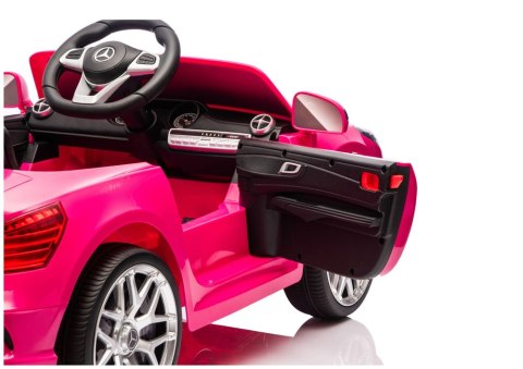 AUTO NA AKUMULATOR DLA DZIECKA MERCEDES SL500 S506 LED MP3 SKÓRA EVA PILOT