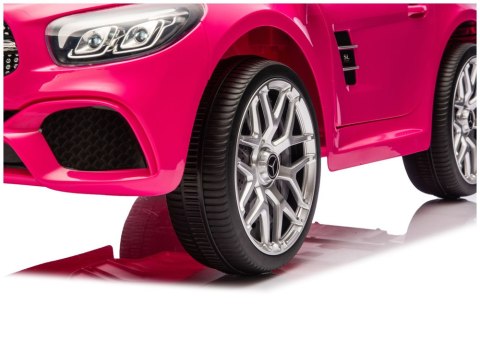 AUTO NA AKUMULATOR DLA DZIECKA MERCEDES SL500 S506 LED MP3 SKÓRA EVA PILOT