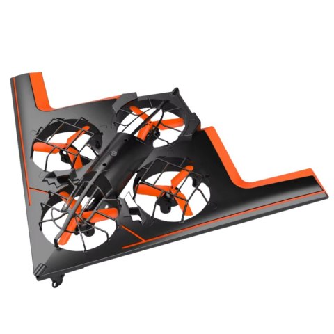 DRON LATAJĄCY ZDALNIE STEROWANY QUADCOPTER RC ŚWIATŁA LED APLIKACJA PILOT