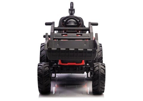 TRAKTOR KOPARKA NA AKUMULATOR SX2068 Z PRZYCZEPKĄ LED EVA SKÓRA PILOT 2.4G