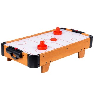 CYMBERGAJ AIR HOCKEY MINI STÓŁ DO GRY DLA DZIECI GRA ZRĘCZNOŚCIOWA DREWNO