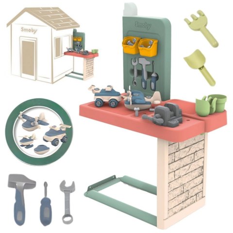 SMOBY Stolik Dostawka Warsztat z akcesoriami