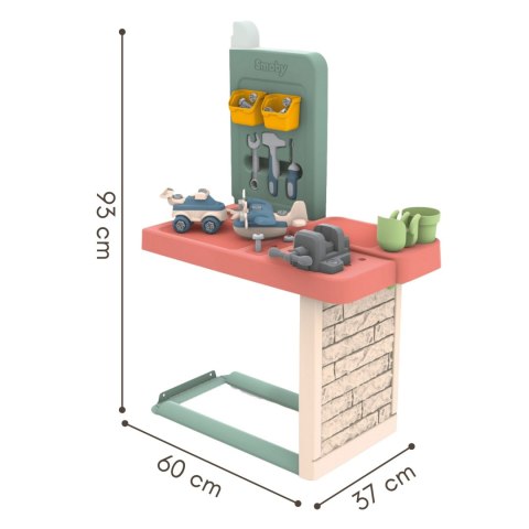 SMOBY Stolik Dostawka Warsztat z akcesoriami
