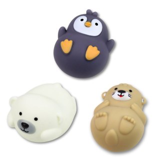 ZESTAW ZABAWEK DO KĄPIELI ZWIERZĄTKA W ŁODECZKACH ZJEŻDŻALNIA NA PRZYSSAWKI