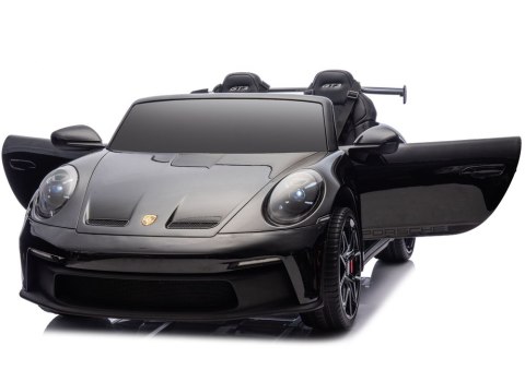 SAMOCHÓD NA AKUMULATOR DLA 2 DZIECI PORSCHE 911 GT3 24V LAKIER EVA LED 4 SILNIKI