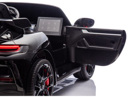 SAMOCHÓD NA AKUMULATOR DLA 2 DZIECI PORSCHE 911 GT3 24V LAKIER EVA LED 4 SILNIKI