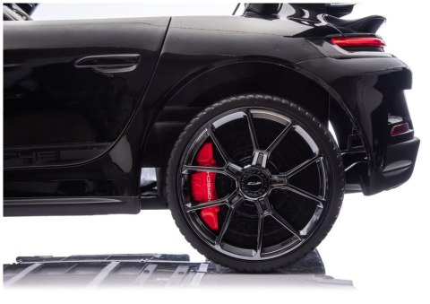 SAMOCHÓD NA AKUMULATOR DLA 2 DZIECI PORSCHE 911 GT3 24V LAKIER EVA LED 4 SILNIKI