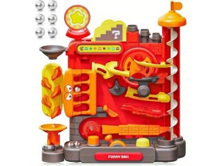 KULKOWY TOR PRZESZKÓD ZJEŻDŻALNIA DLA KULEK KULODROM PRZYCISKI FUNKCYJNE