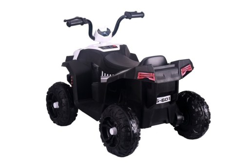 QUAD NA AKUMULATOR DLA DZIECKA 3-5 LAT S601 2X45 ŚWIATŁA KOKPIT LED SKÓRA