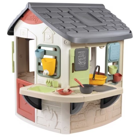 SMOBY Domek z Kuchnią +16 elementów