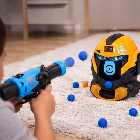 STRZELANIE DO CELU GRA ZRECZNOŚCIOWA PISTOLET NA KULKI PIANKOWE LICZNIK LED