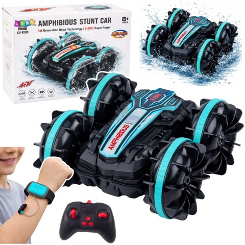 SAMOCHÓD KASKADERSKI ZDALNIE STEROWANY AMFIBIA PŁYWAJĄCA 4X4 360 ST. PILOT