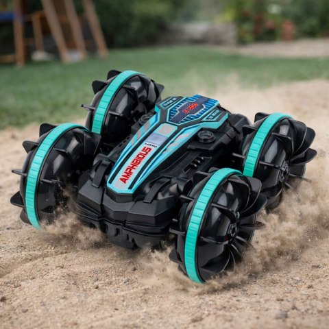 SAMOCHÓD KASKADERSKI ZDALNIE STEROWANY AMFIBIA PŁYWAJĄCA 4X4 360 ST. PILOT