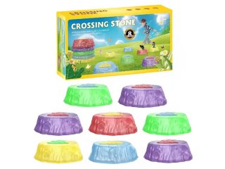 ŚCIEŻKA SENSORYCZNA DLA DZIECI TRENING RÓWNOWAGI ŚWIECĄCE KAMIENIE 8 SZT.