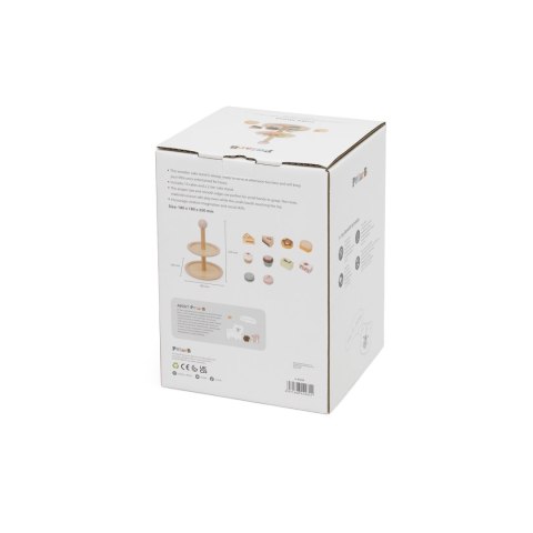 VIGA Drewniany Stojak na Ciasto z Akcesoriami