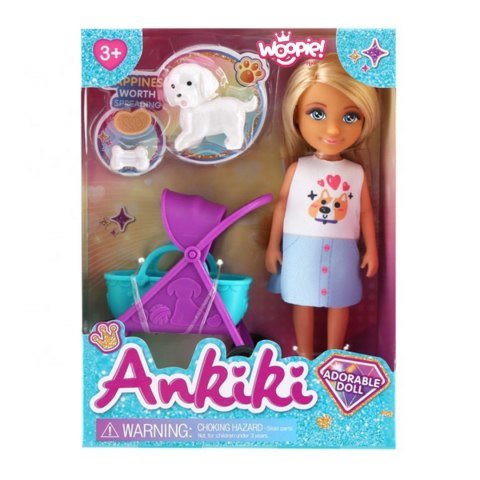 WOOPIE Laleczka z Wózkiem i Pieskiem