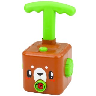 WYRZUTNIA BALONÓW SAMOCHODÓW ZABAWKA EDUKACYJNA DLA DZIECI MIŚ ZESTAW AUTEK