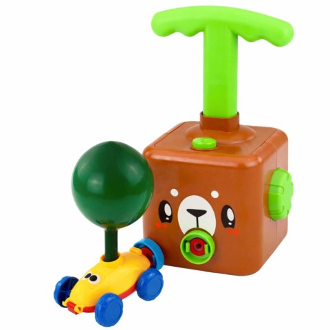 WYRZUTNIA BALONÓW SAMOCHODÓW ZABAWKA EDUKACYJNA DLA DZIECI MIŚ ZESTAW AUTEK