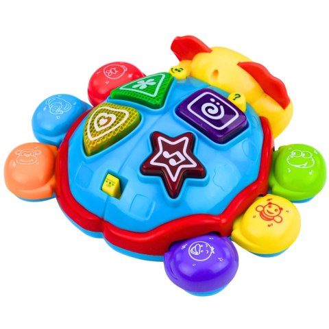 UCIEKAJĄCY ROBACZEK INTERAKTYWNA BIEDRONKA DO RACZKOWANIA ŚWIATŁA DŹWIĘKI