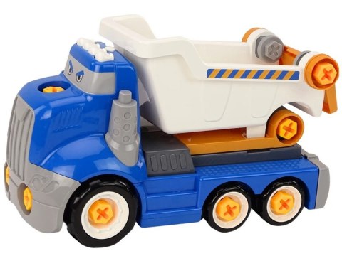 Ciężarówka Wywrotka Samochód do rozkręcania i skręcania + Wkrętarka Auto