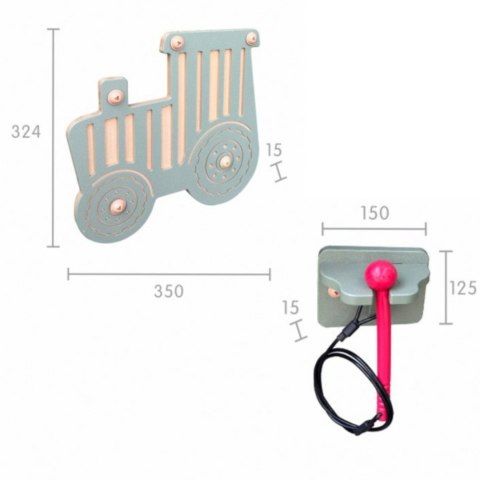 MASTERKIDZ Guiro Instrument Muzyczny Traktor Akcesoria Do Tablicy STEM
