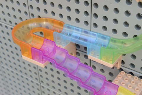 MASTERKIDZ Zestaw Konstrukcyjny Tor dla Piłek Tablica STEM 440elementów