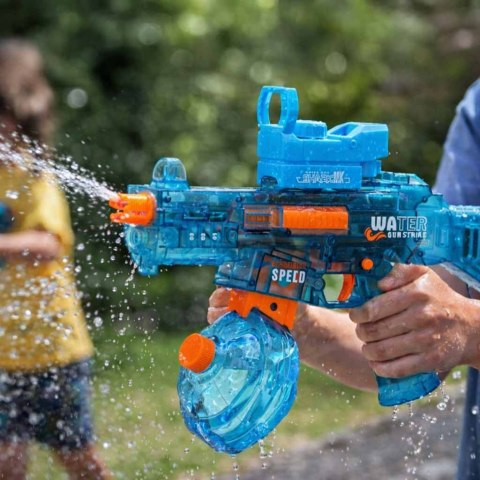PISTOLET KARABIN ELEKTRYCZNY NA WODĘ DLA DZIECI ZBIORNIK 350ML ZASIĘG 10M