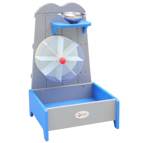 CLASSIC WORLD EDU Drewniane Koło Wodne Młyn Edukacyjna Zabawka Ogrodowa