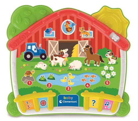 Edukacyjny Pad Farma Wesoły Interaktywny Pad Język Polski Clementoni 50386