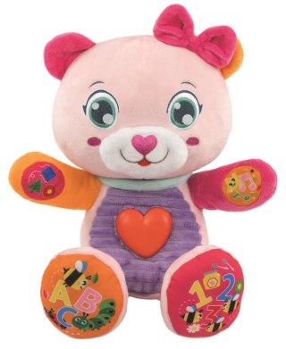 Interaktywna Misia Lila Mówiąca Maskotka Język Polski Clementoni 50387