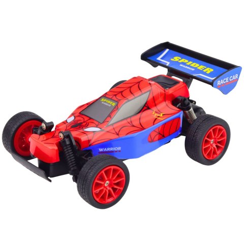 SAMOCHÓD ZDALNIE STEROWANY WYŚCIGÓWKA SUPERBOHATERA AUTO RC PILOT 2.4 AKUMULATOR