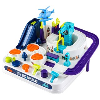 Samochodowy Tor Przeszkód Interaktywny Parking Edukacyjny 4 Auta