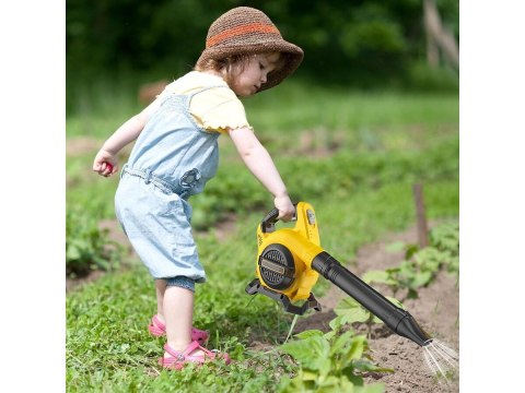 Elektryczna Dmuchawa Ogrodowa Do Liści Zestaw Małego Ogrodnika Narzędzia Ogrodowe