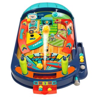 GRA ZRĘCZNOŚCIOWA FLIPER DLA DZIECI 12 PIŁEK STEROWANIE JOYSTICKI PRZYSSAWKI