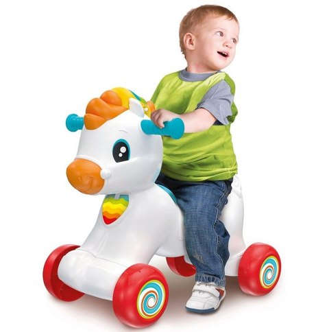 Interaktywny Konik Marcinek Konik na Biegunach Chodzik Język Polski Angielski Clementoni 50928