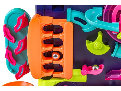 KULKOWY TOR PRZESZKÓD ZJEŻDŻALNIA DLA KULEK KULODROM PRZYCISKI FUNKCYJNE