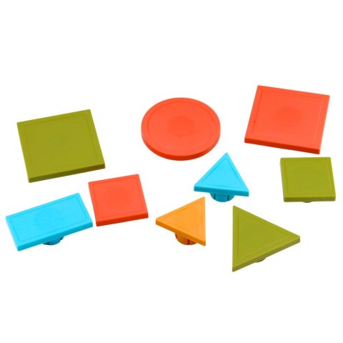 Kreatywne Puzzle Geometryczne Mozaika Układanka Edukacyjna 35 el.