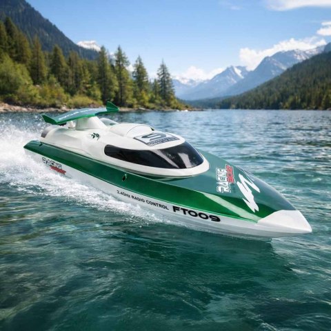 ŁÓDŹ ZDALNIE STEROWANA MOTORÓWKA RC 30KM/H FT009 PILOT 2.4GHz ZASIĘG 150M