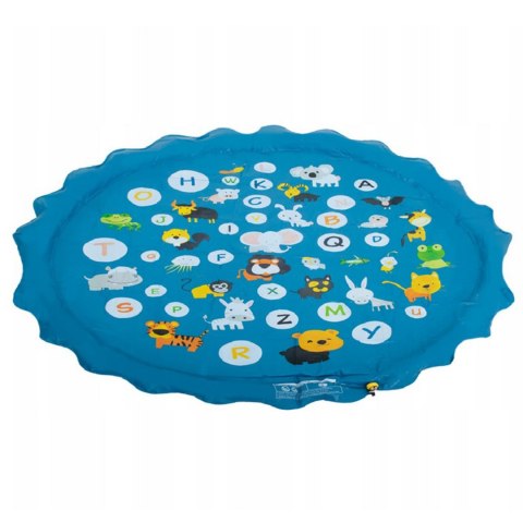 MATA WODNA FONTANNA ZE ZRASZACZEM DLA DZIECI ZABAWKA WODNA OGRODOWA