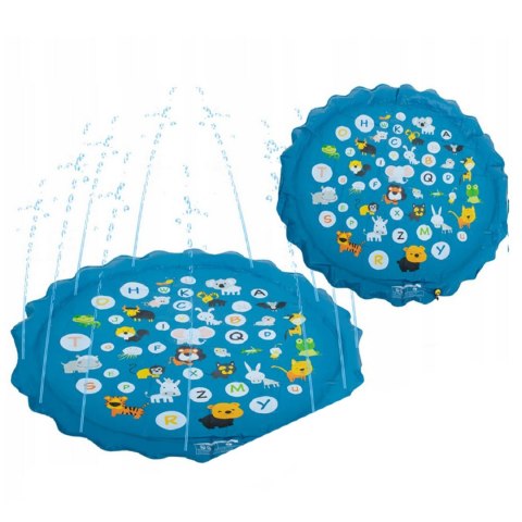 MATA WODNA FONTANNA ZE ZRASZACZEM DLA DZIECI ZABAWKA WODNA OGRODOWA