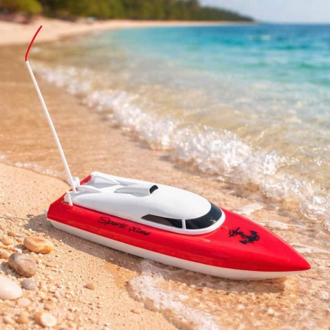 MINI ŁÓDŹ MOTORÓWKA ZDALNIE STEROWANA RC CP802 4CH PILOT AKUMULATOR