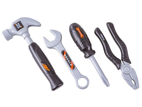 NARZĘDZIA MAŁEGO MAJSTERKOWICZA W TORBIE ZESTAW NARZĘDZI WKRĘTARKA ŚRUBY